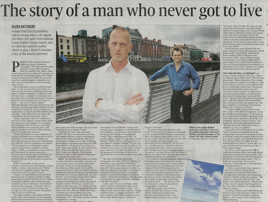 interview Irish Times